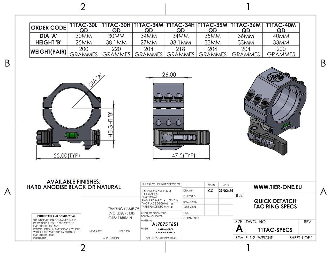 QD TacRings